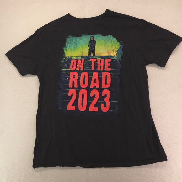 Alice Cooper Band Graphic Crew Neck T Shirt Mens Size Extra Large XL Black - Picture 9 of 9